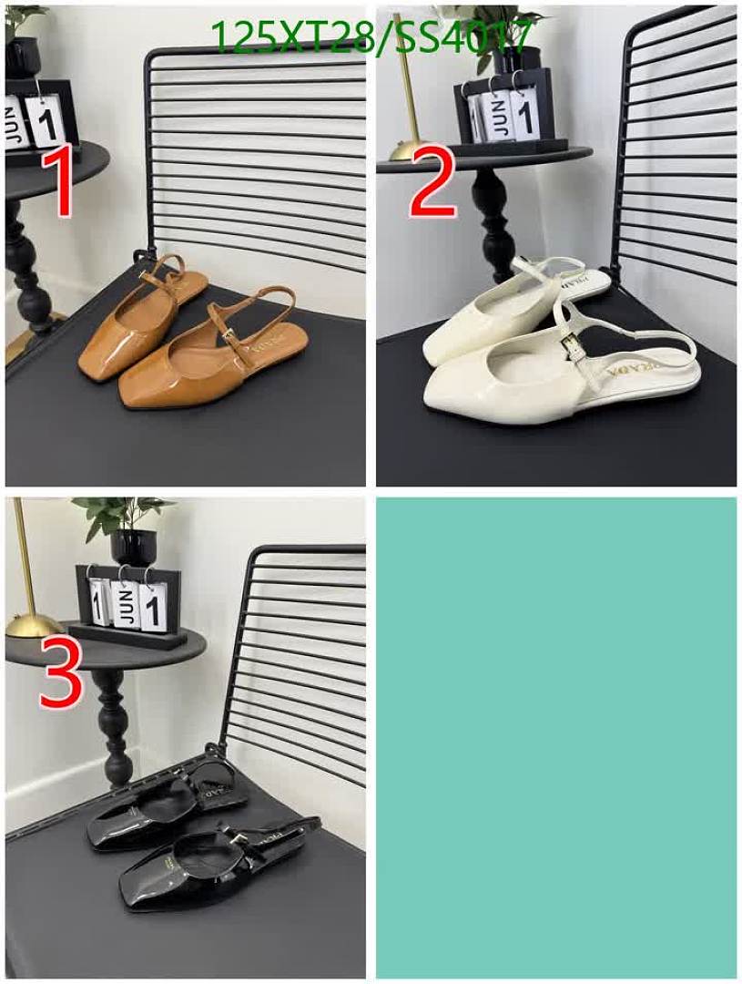 Prada-Women Shoes Code: SS4017 $: 125USD