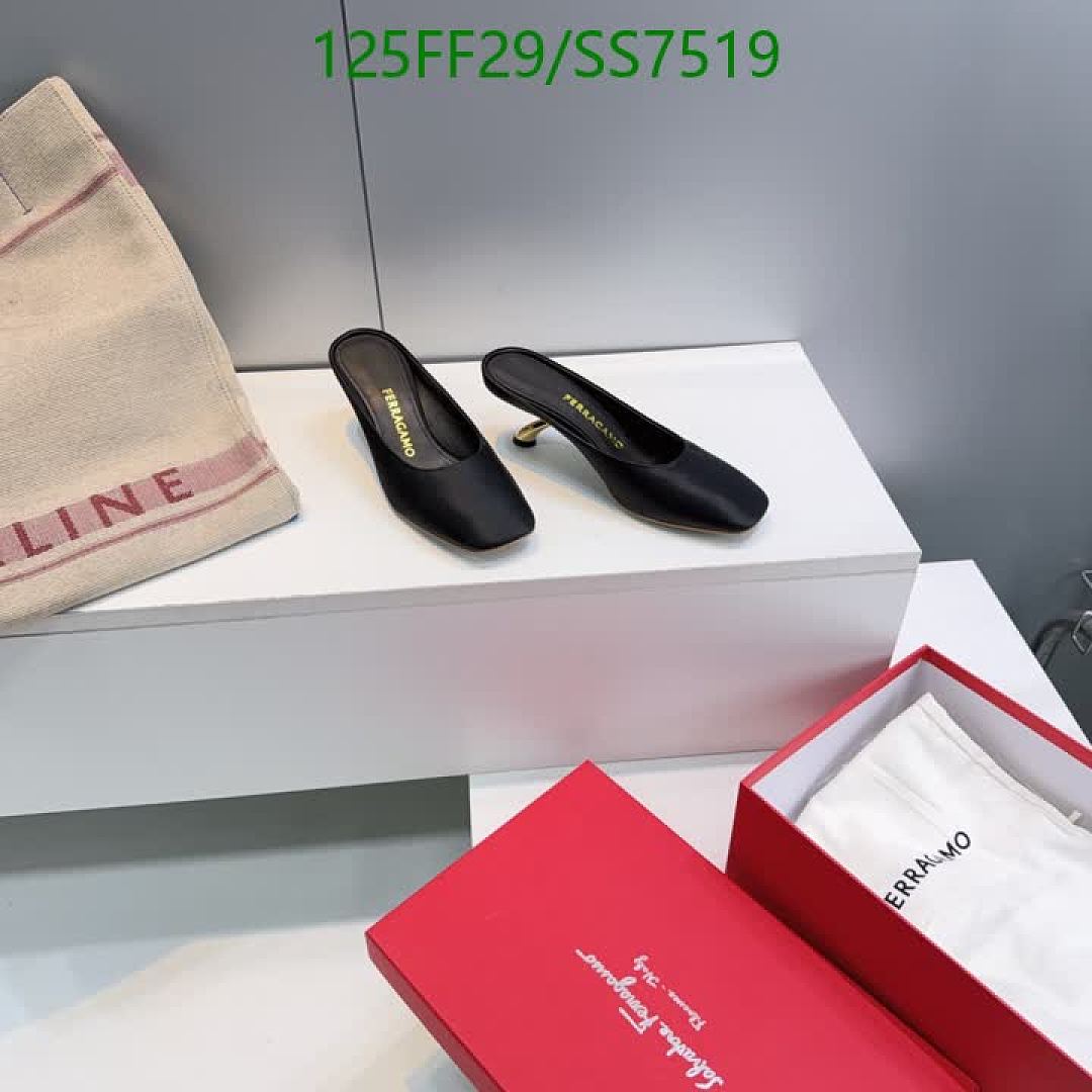 Ferragamo-Women Shoes Code: SS7519 $: 125USD