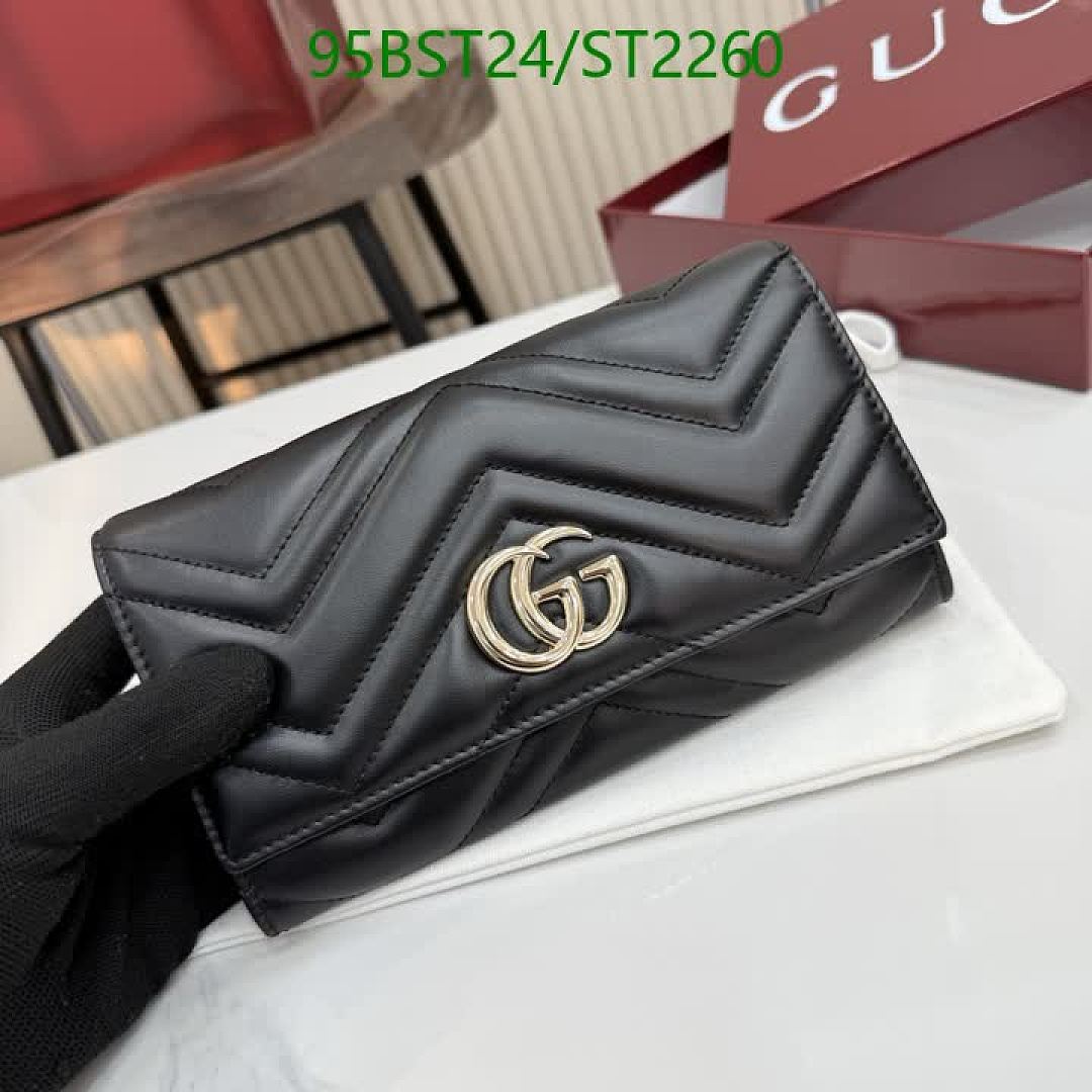 Gucci-Wallet Mirror Quality Code: ST2260 $: 95USD