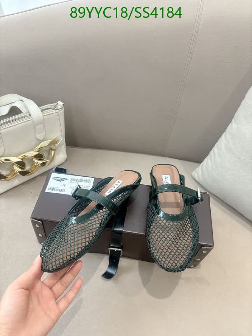 Alaia-Women Shoes Code: SS4184 $: 89USD
