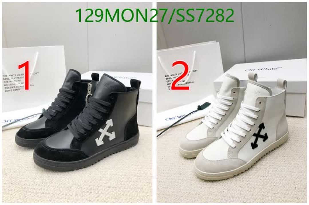 Off-White-Men shoes Code: SS7282 $: 129USD