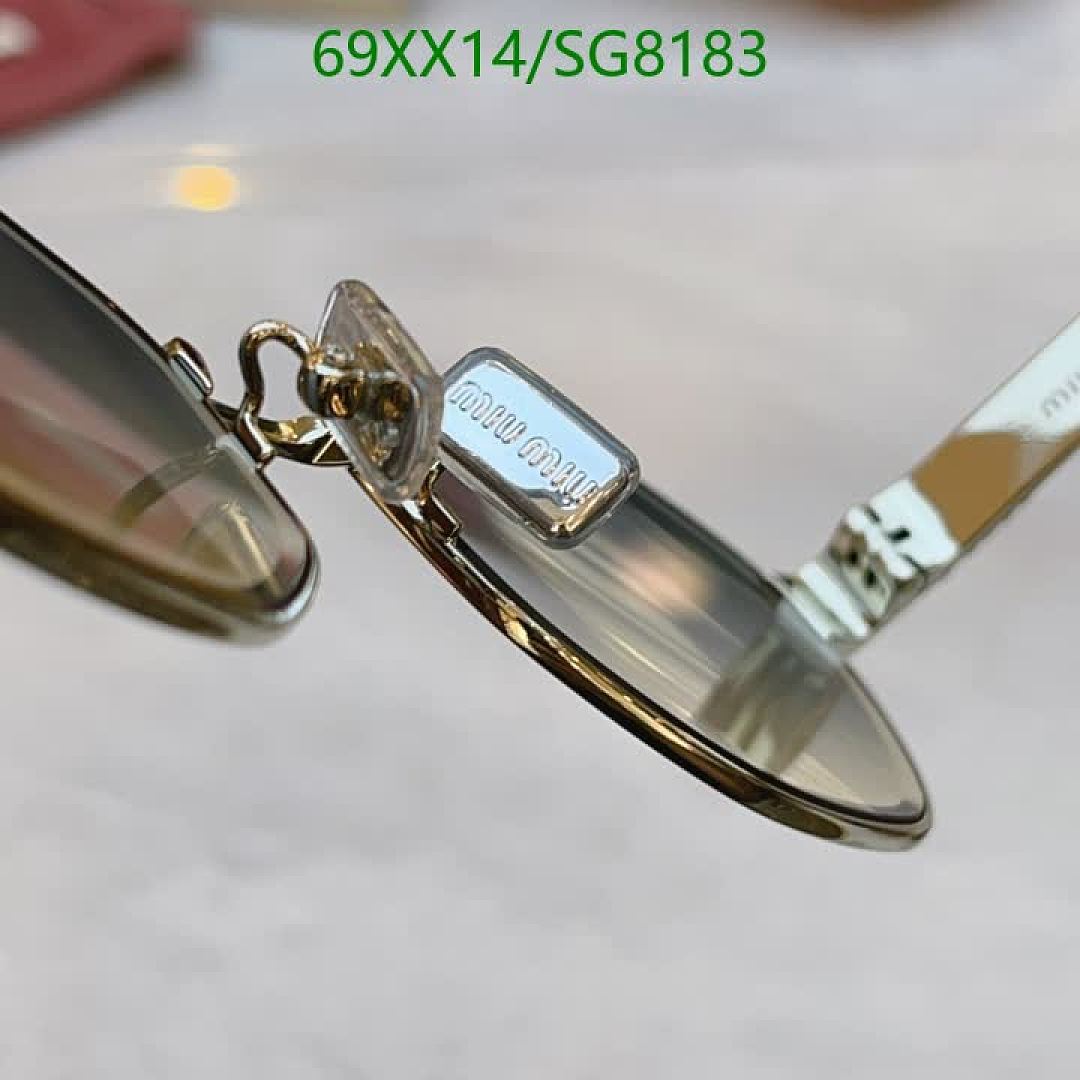 Miu Miu-Glasses Code: SG8183 $: 69USD