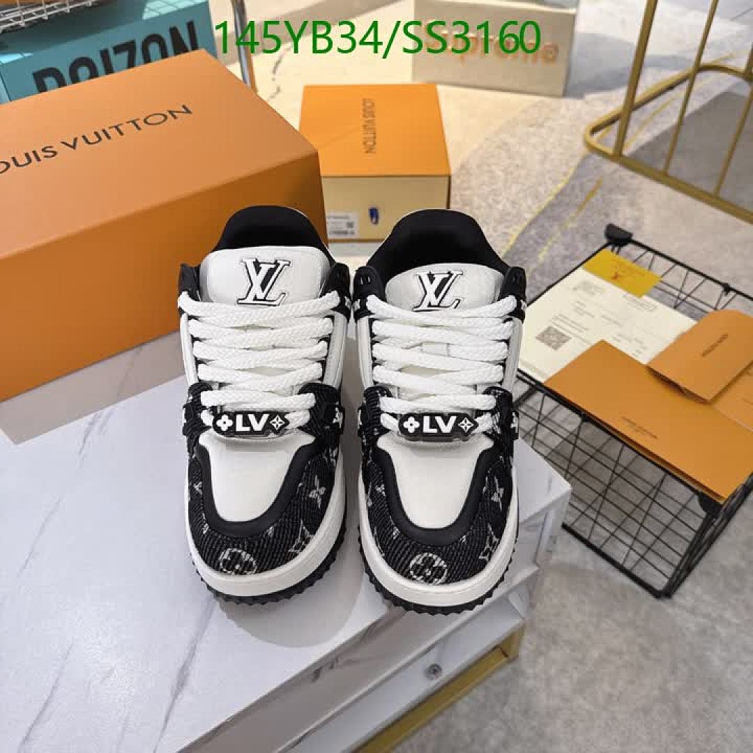 LV-Men shoes Code: SS3160 $: 145USD