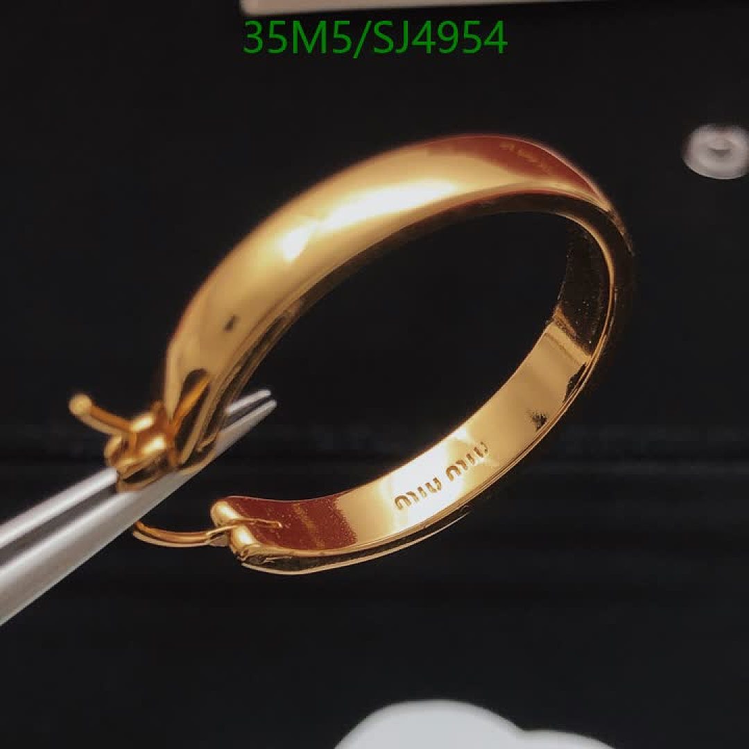 Miu Miu-Jewelry Code: SJ4954 $: 35USD