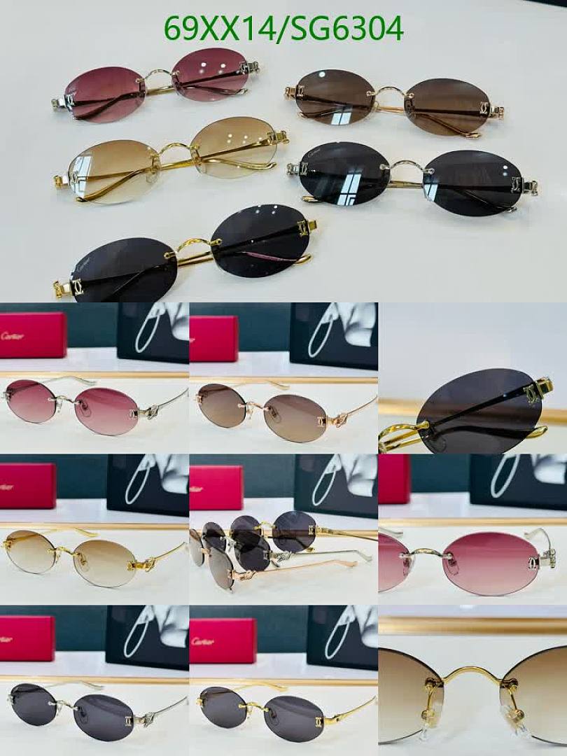 Cartier-Glasses Code: SG6304 $: 69USD