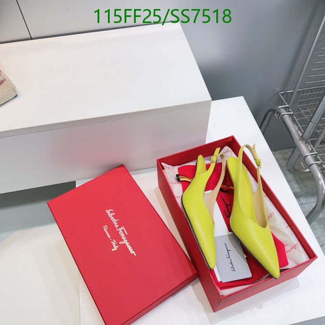 Ferragamo-Women Shoes Code: SS7518 $: 115USD
