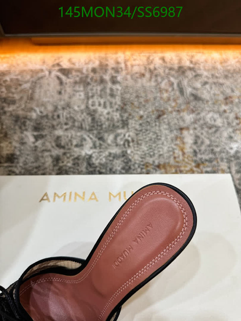 Amina Muaddi-Women Shoes Code: SS6987 $: 145USD