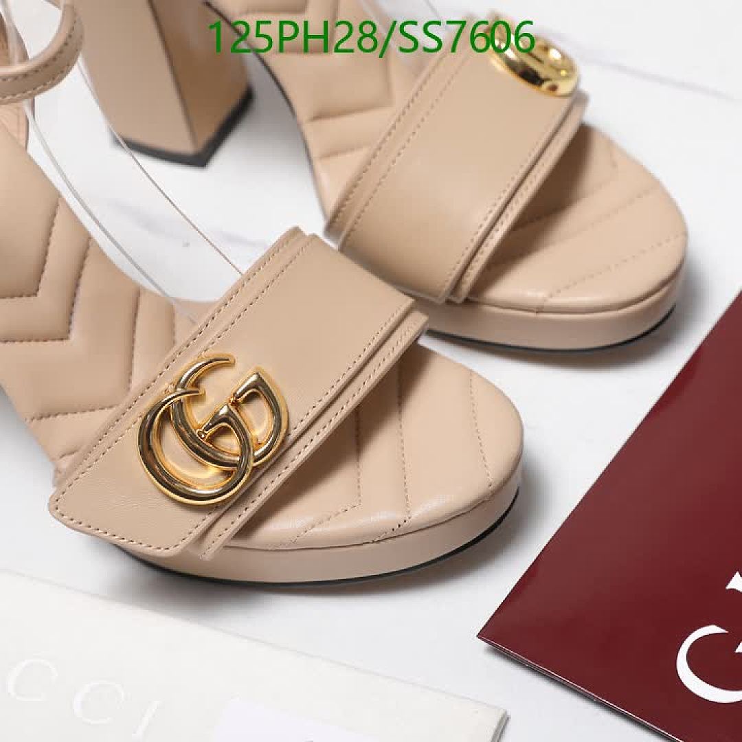 Gucci-Women Shoes Code: SS7606 $: 125USD