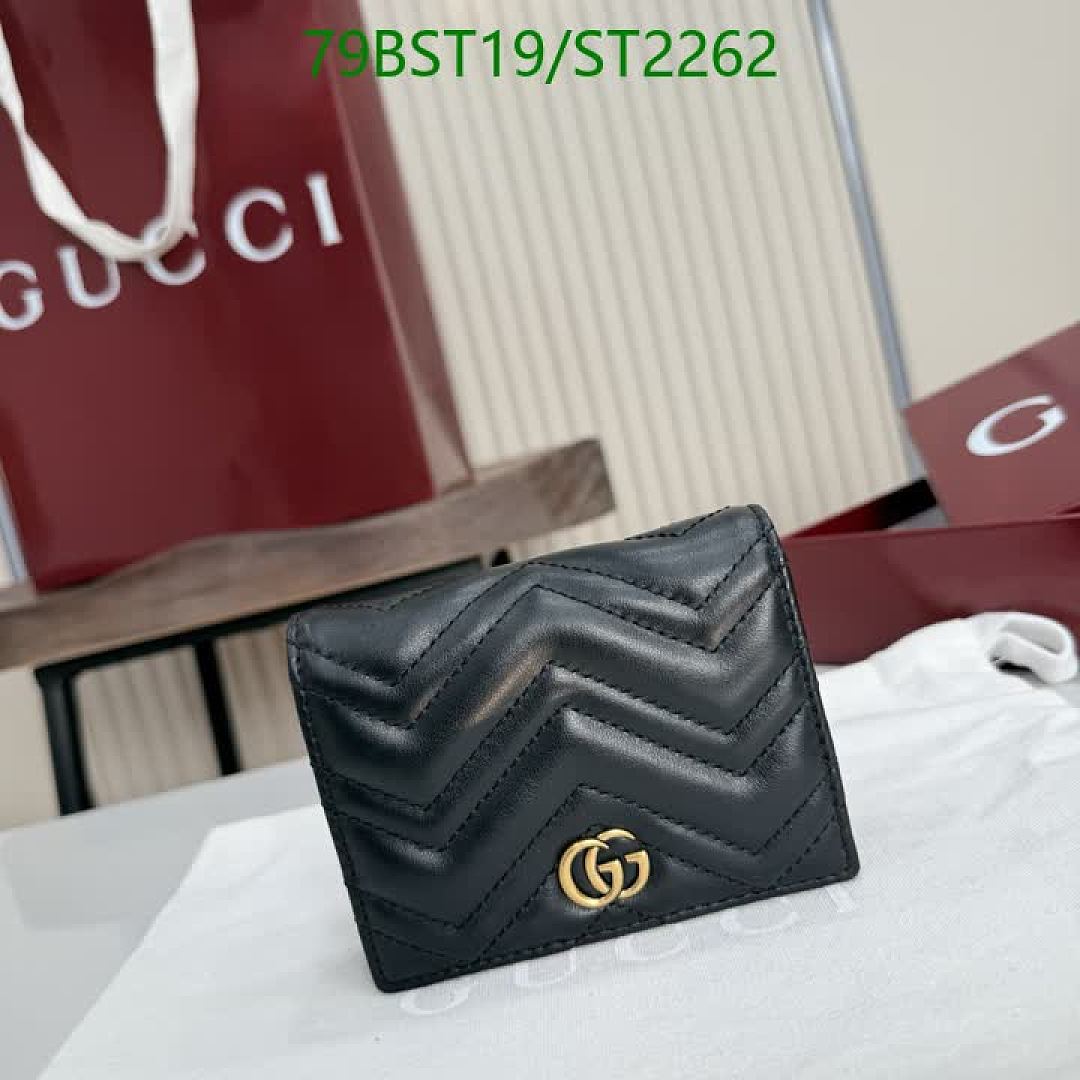 Gucci-Wallet Mirror Quality Code: ST2262 $: 79USD