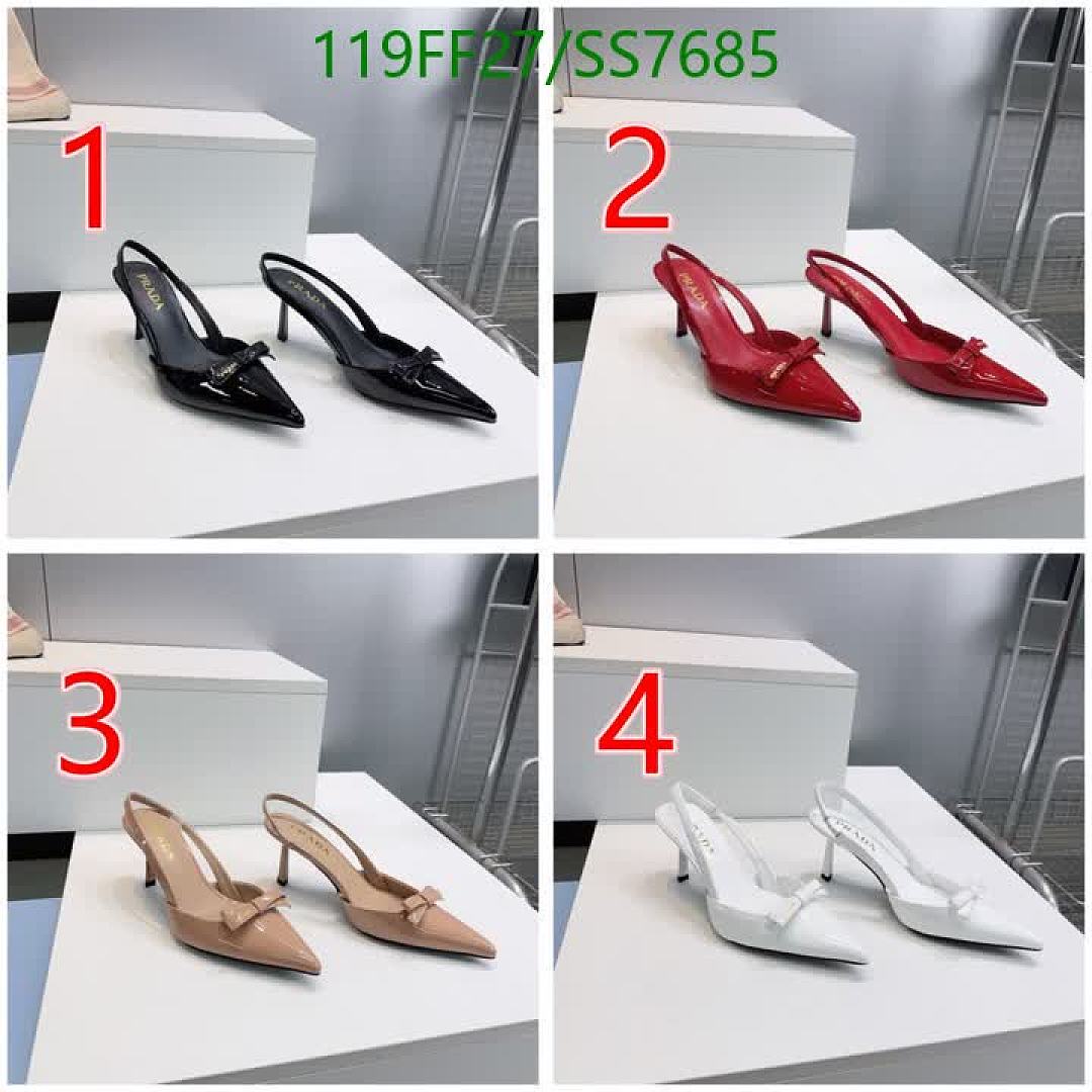 Prada-Women Shoes Code: SS7685 $: 119USD
