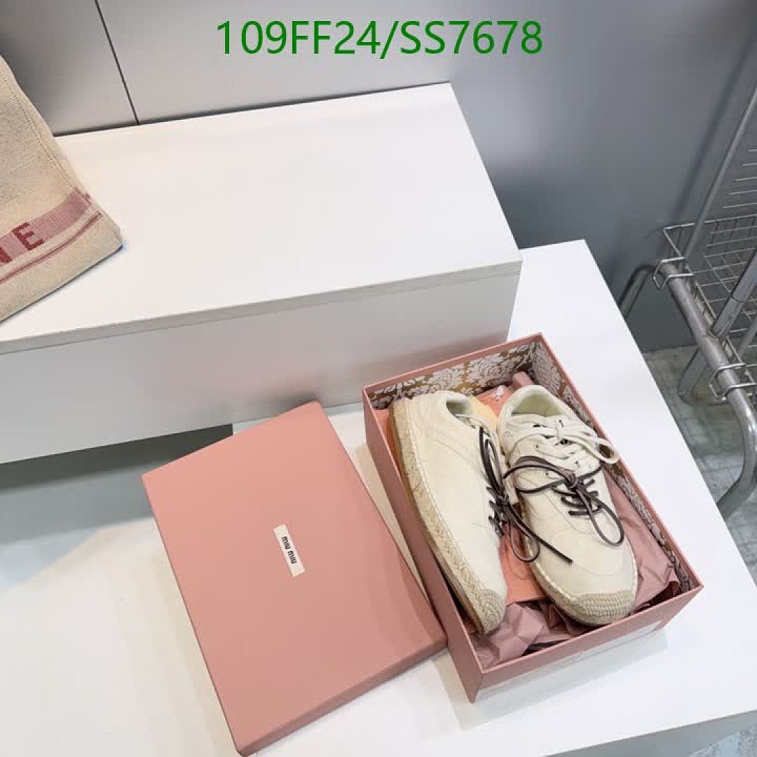 Miu Miu-Women Shoes Code: SS7678 $: 109USD