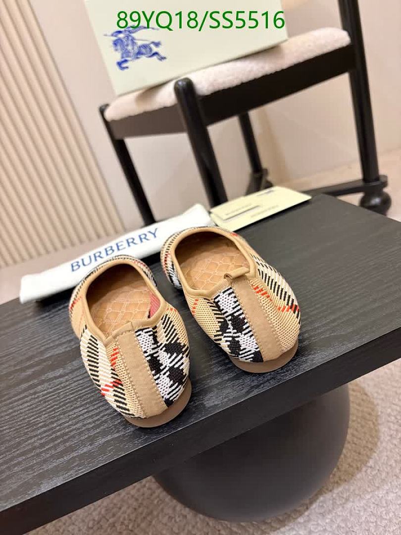Burberry-Women Shoes Code: SS5516 $: 89USD