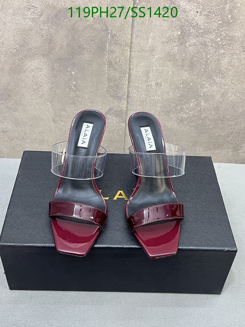 Alaia-Women Shoes Code: SS1420 $: 119USD