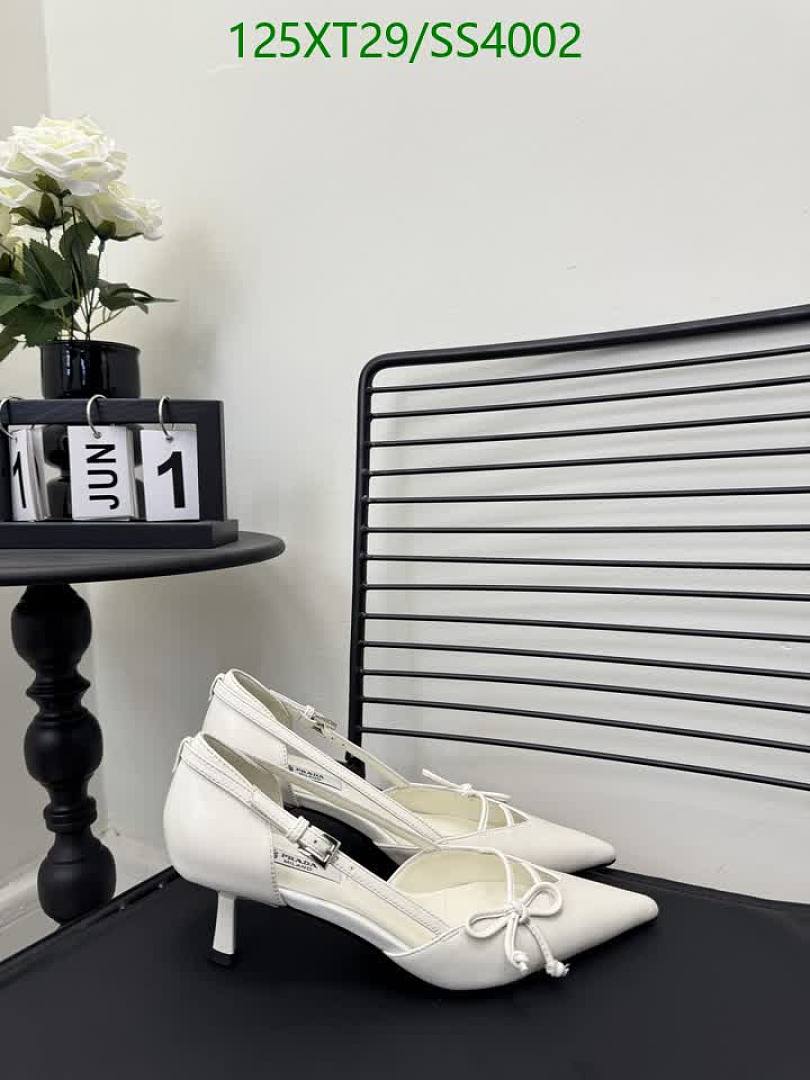 Prada-Women Shoes Code: SS4002 $: 125USD