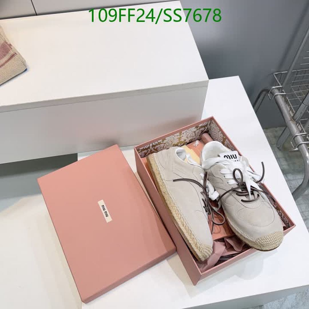 Miu Miu-Women Shoes Code: SS7678 $: 109USD