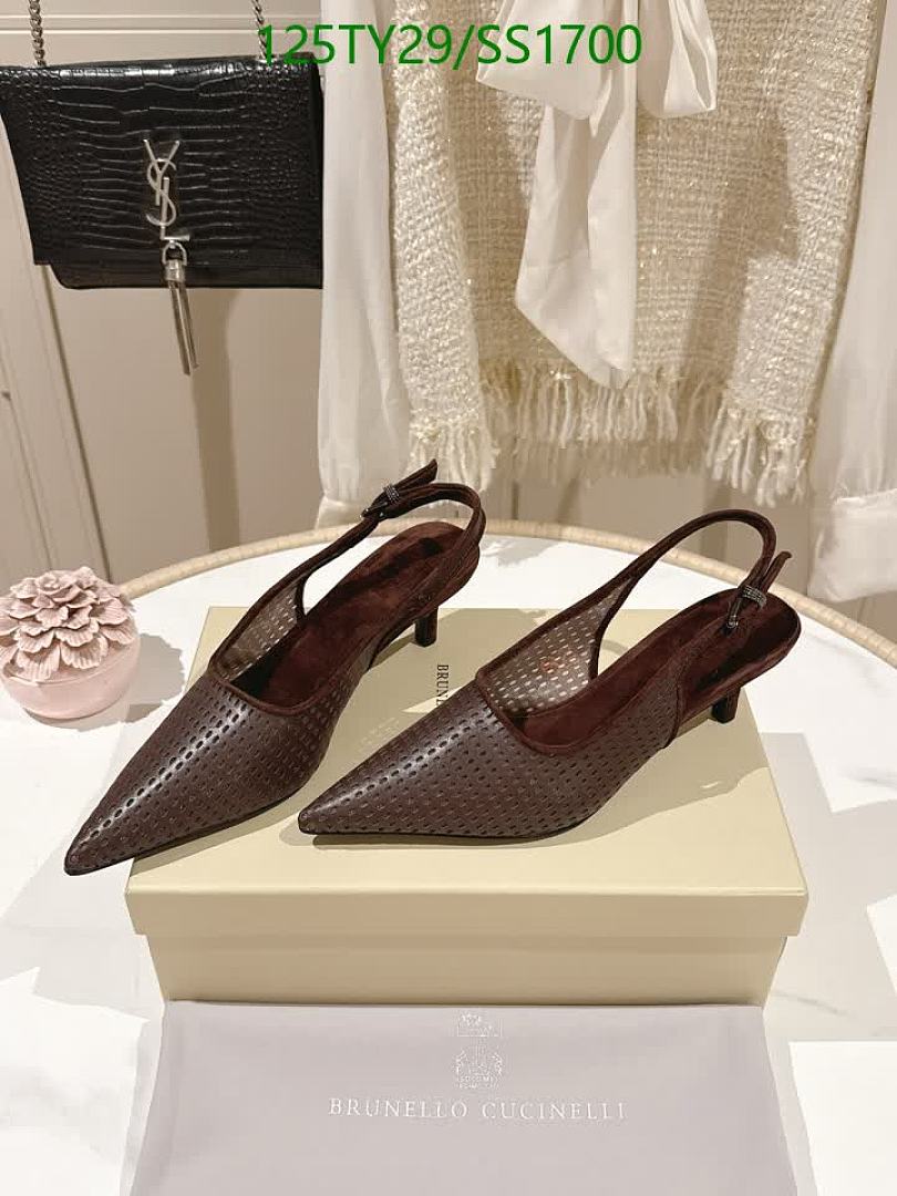 Brunello Cucinelli-Women Shoes Code: SS1700 $: 125USD