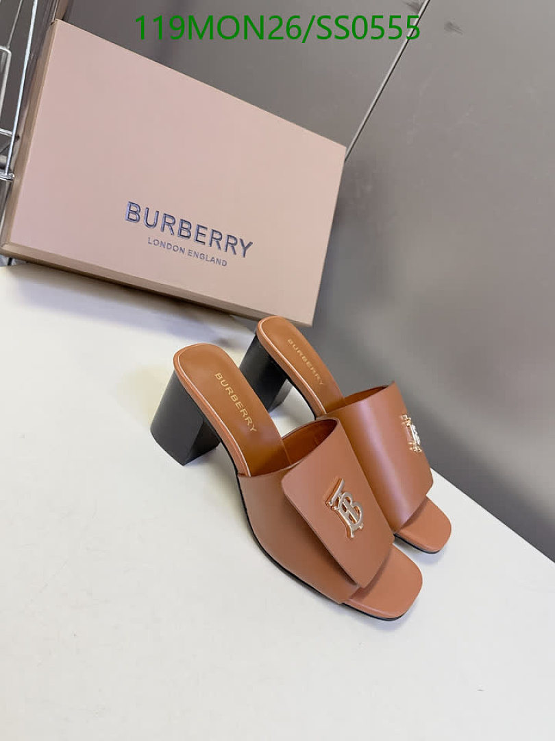 Burberry-Women Shoes Code: SS0555 $: 119USD