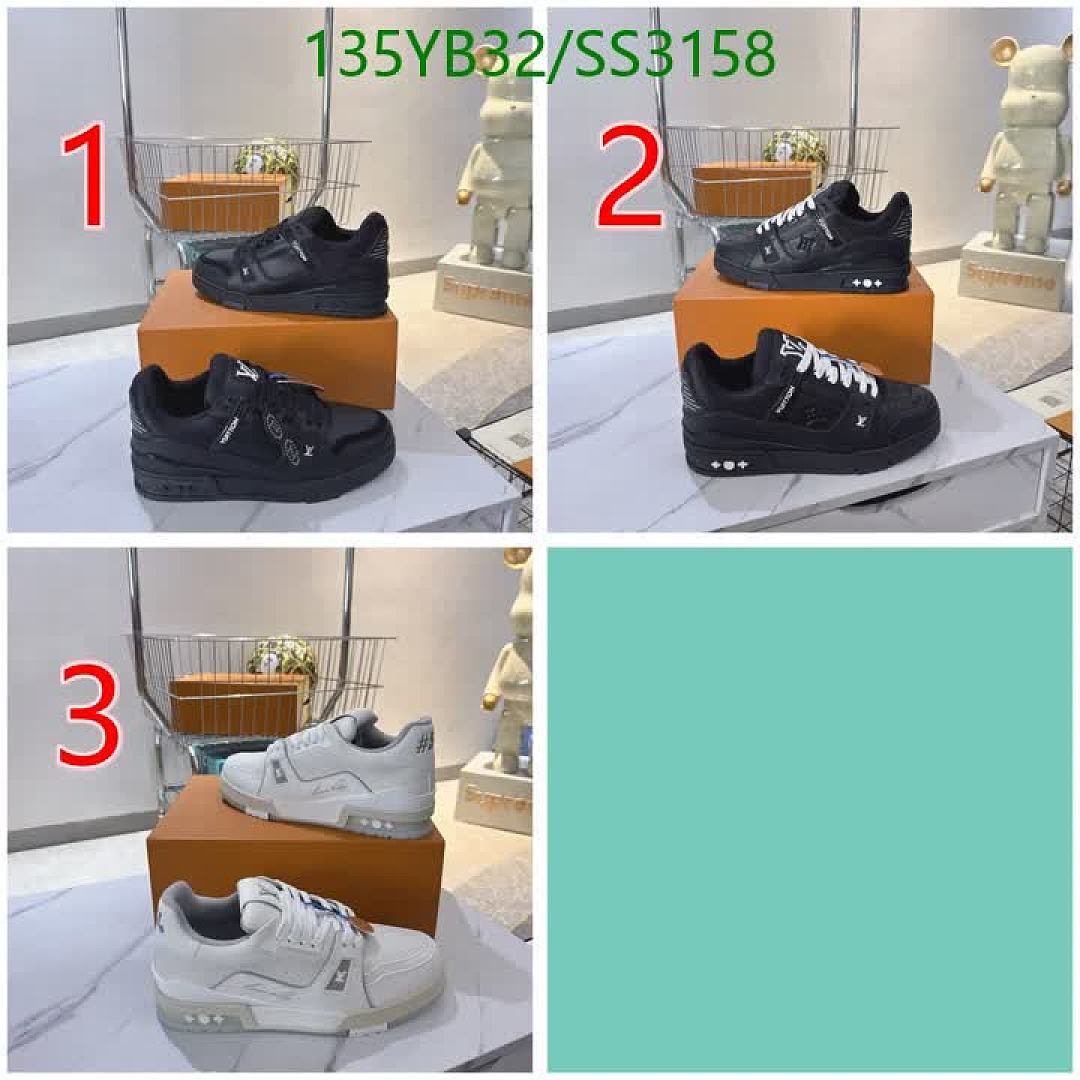 LV-Men shoes Code: SS3158 $: 135USD