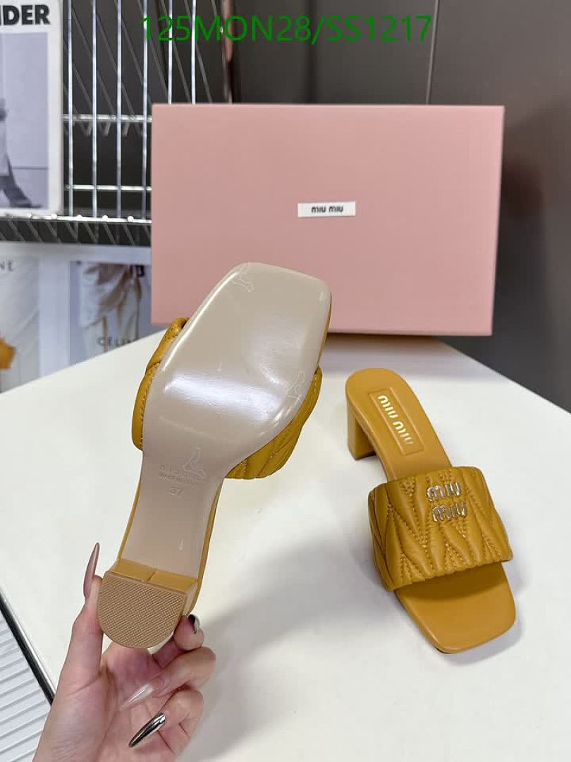 Miu Miu-Women Shoes Code: SS1217 $: 125USD