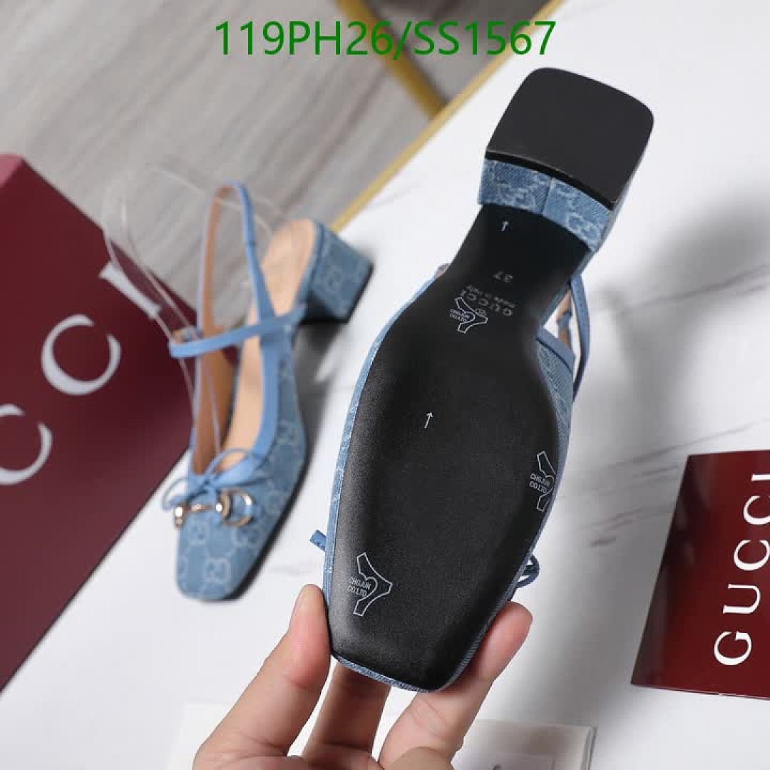Gucci-Women Shoes Code: SS1567 $: 119USD