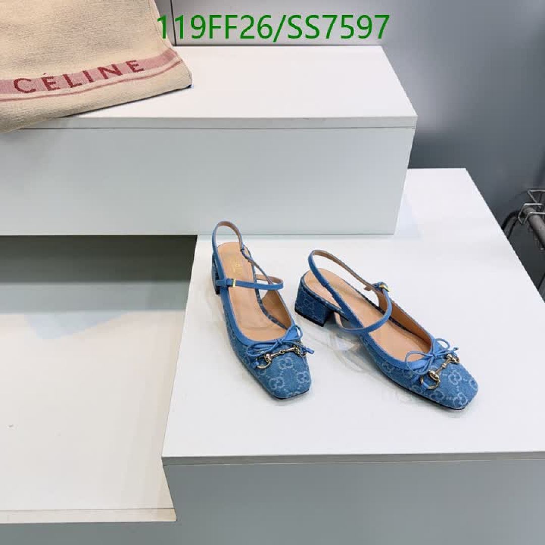 Gucci-Women Shoes Code: SS7597 $: 119USD