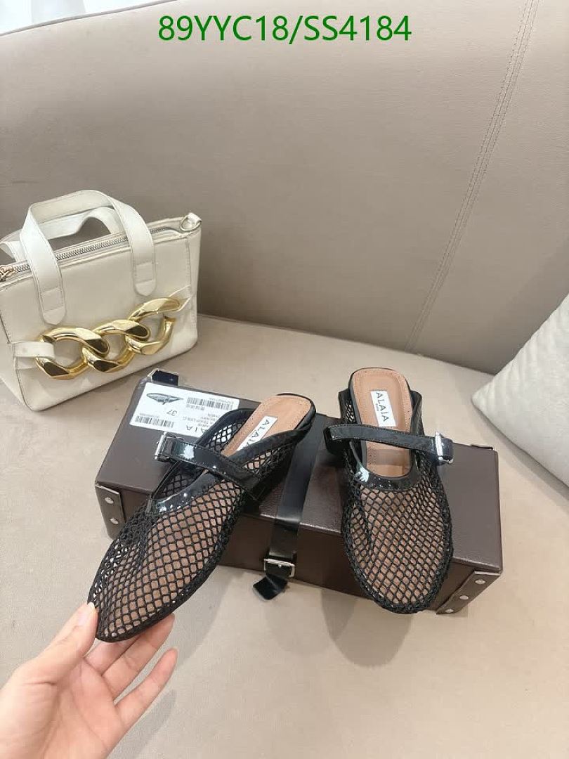 Alaia-Women Shoes Code: SS4184 $: 89USD