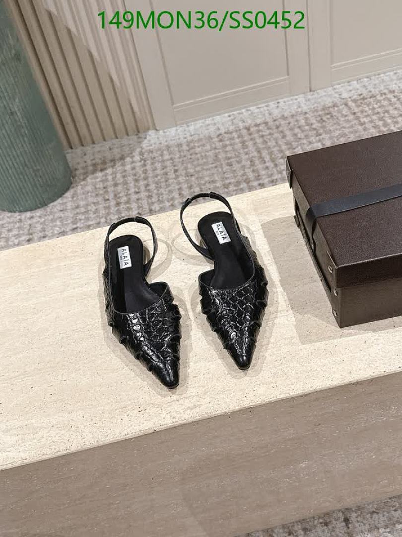 Alaia-Women Shoes Code: SS0452 $: 149USD