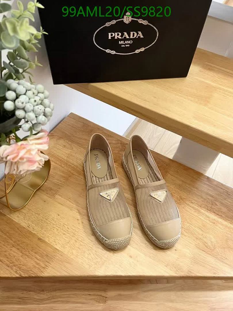Prada-Women Shoes Code: SS9820 $: 99USD