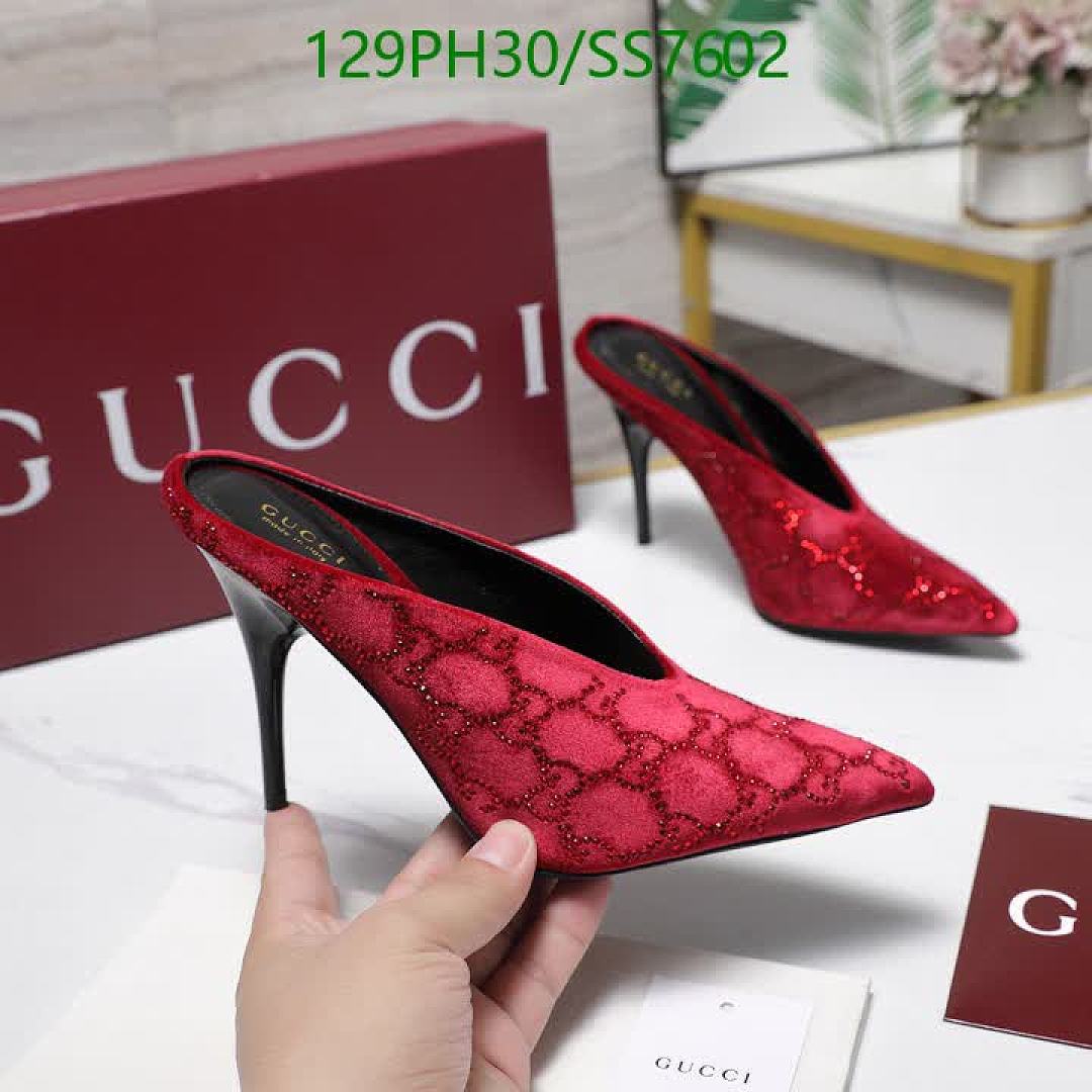 Gucci-Women Shoes Code: SS7602 $: 129USD