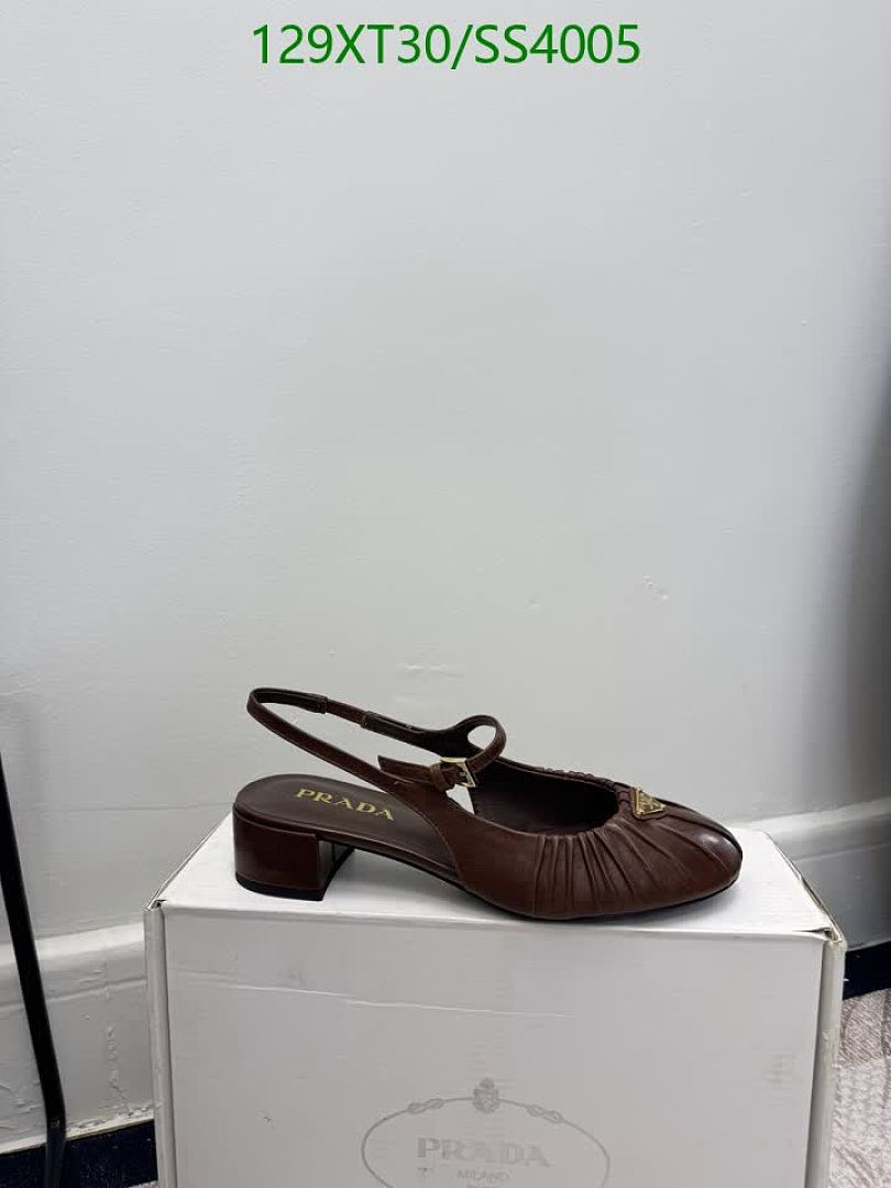 Prada-Women Shoes Code: SS4005 $: 129USD