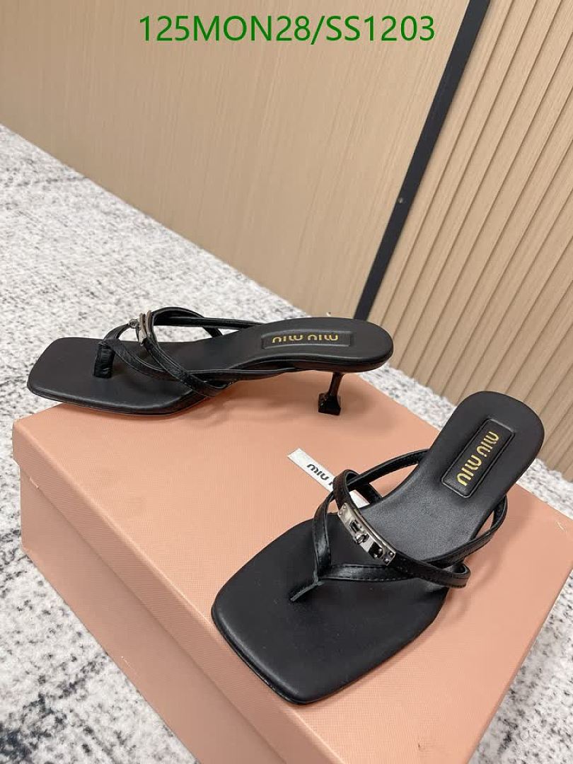 Miu Miu-Women Shoes Code: SS1203 $: 125USD