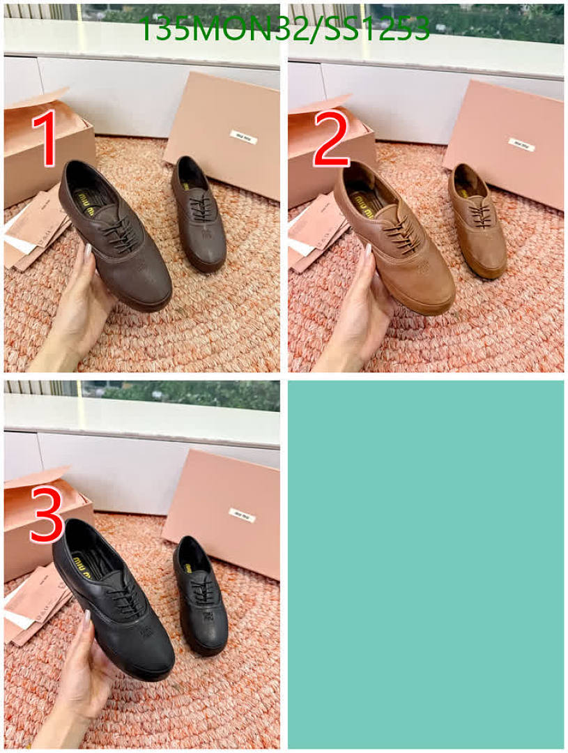 Miu Miu-Women Shoes Code: SS1253 $: 135USD