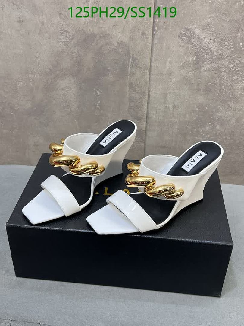 Alaia-Women Shoes Code: SS1419 $: 125USD