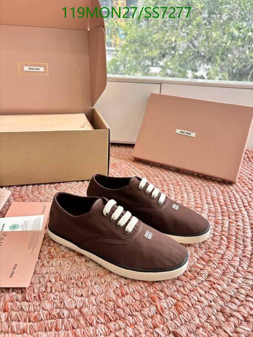 Miu Miu-Women Shoes Code: SS7277 $: 119USD