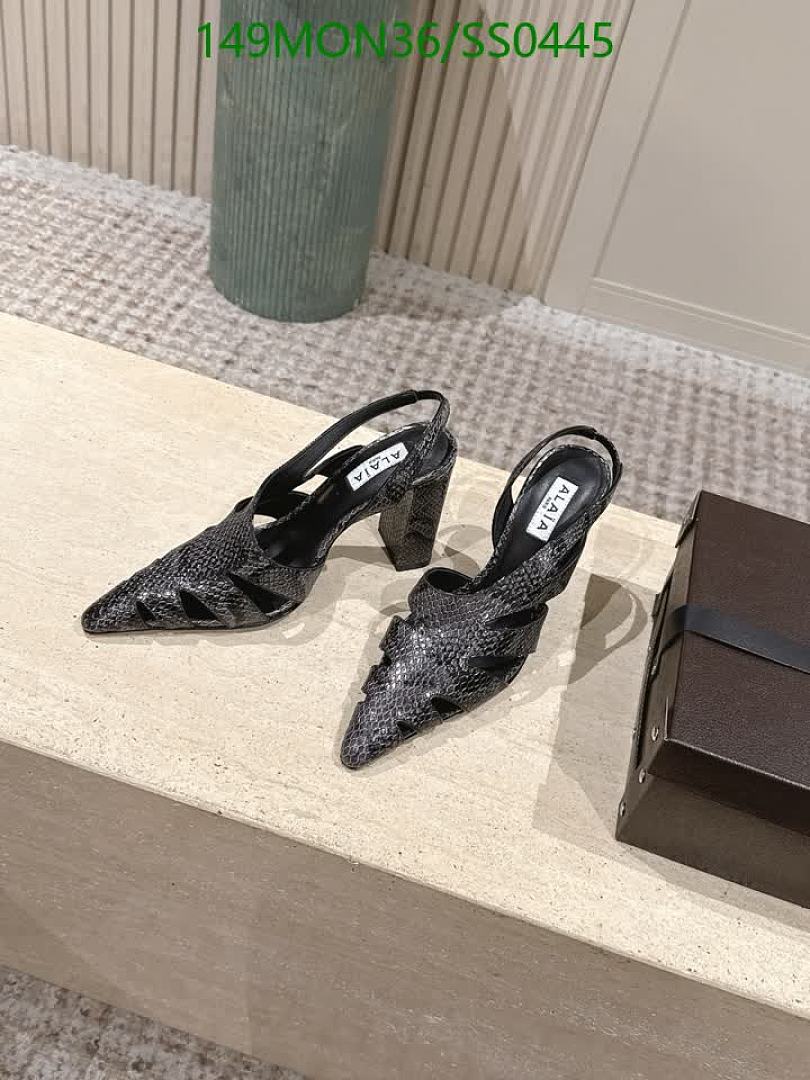 Alaia-Women Shoes Code: SS0445 $: 149USD