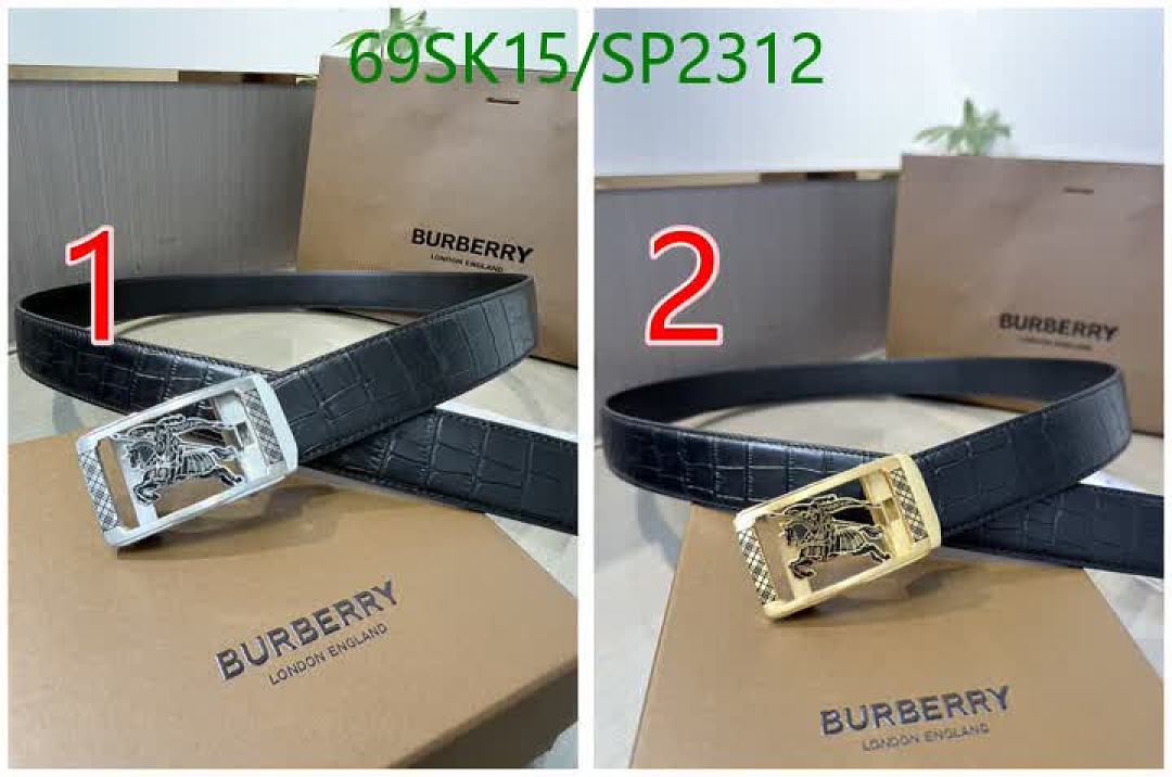 Burberry-Belts Code: SP2312 $: 69USD