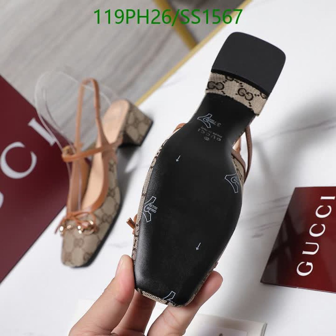 Gucci-Women Shoes Code: SS1567 $: 119USD