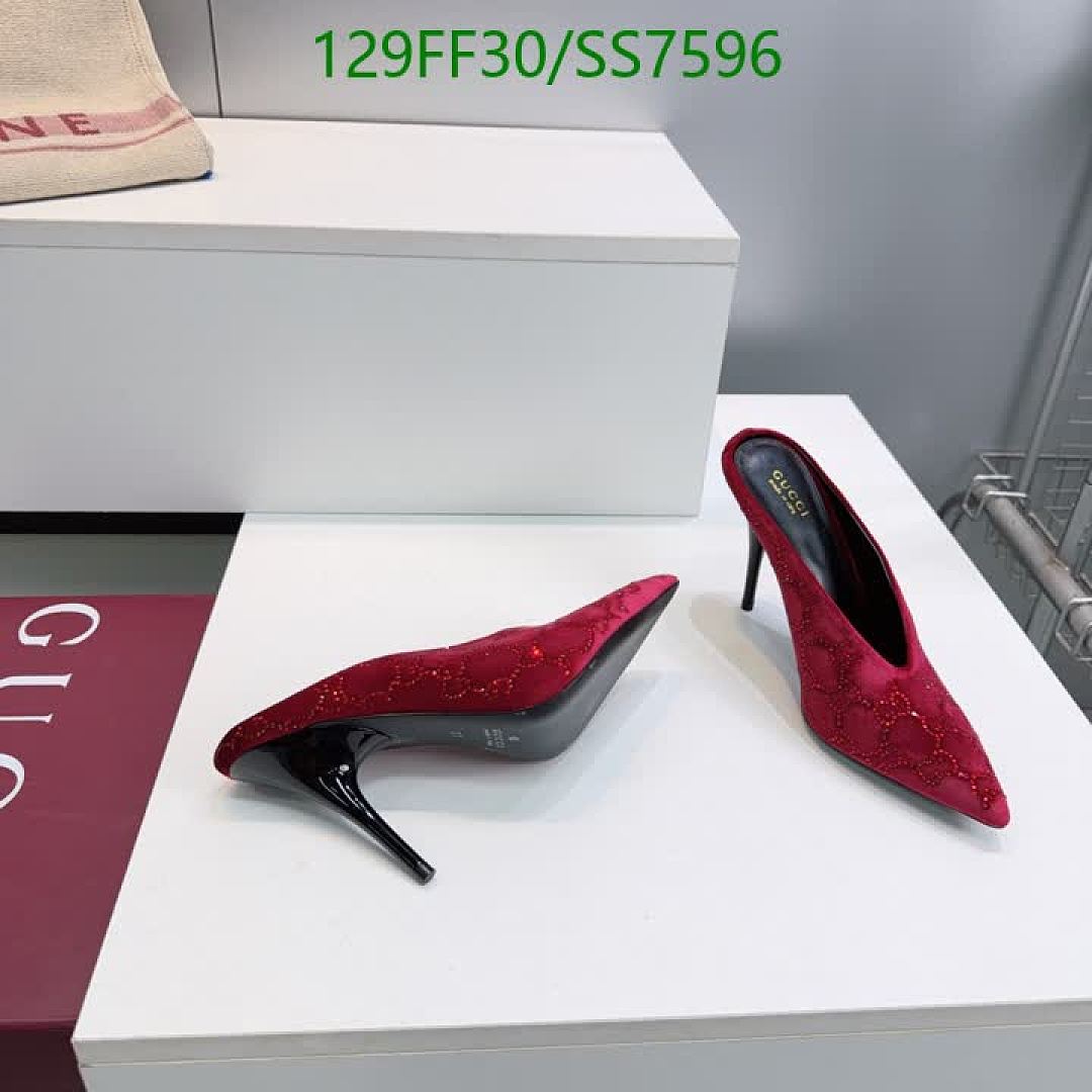 Gucci-Women Shoes Code: SS7596 $: 129USD