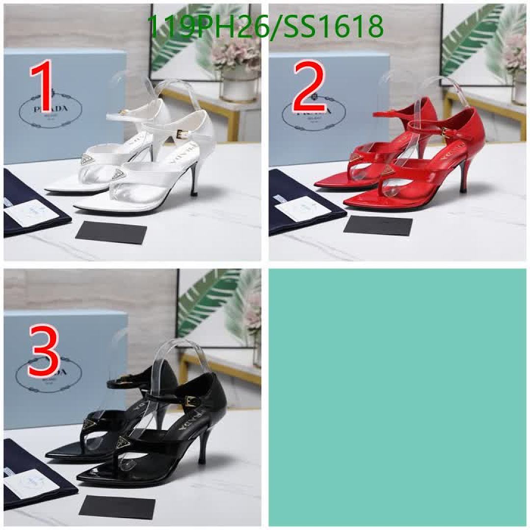 Prada-Women Shoes Code: SS1618 $: 119USD