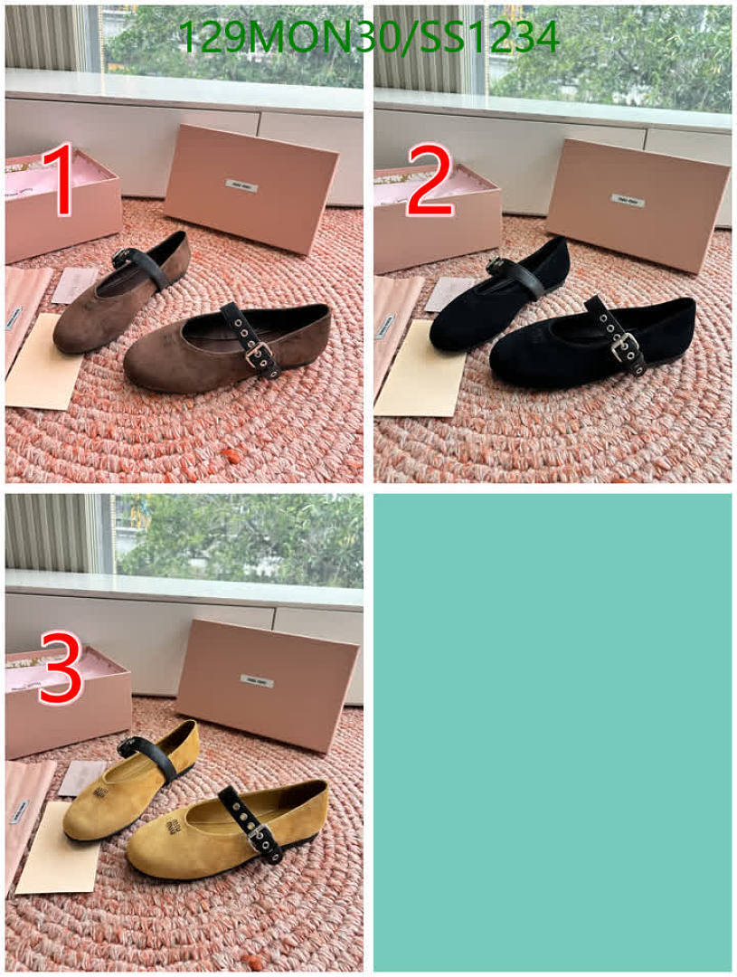 Miu Miu-Women Shoes Code: SS1234 $: 129USD