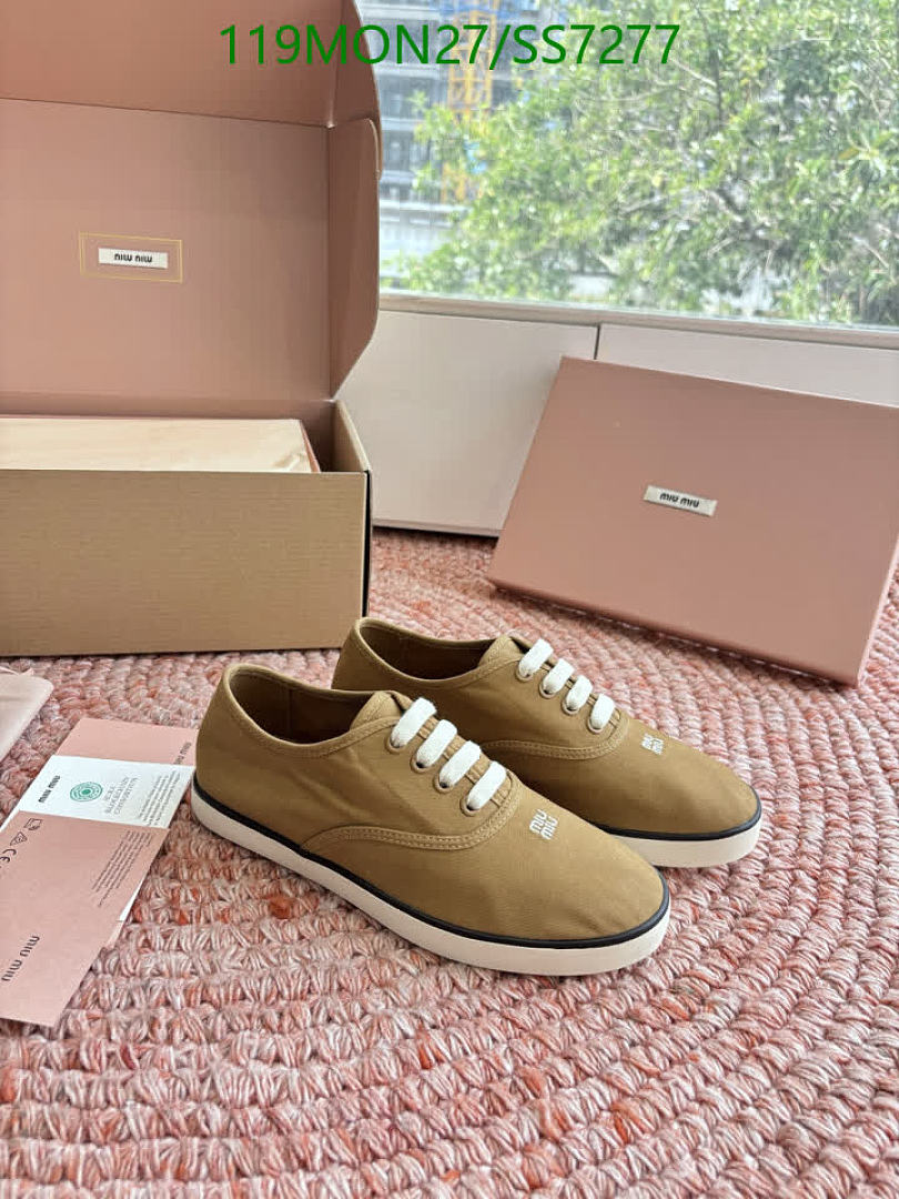 Miu Miu-Women Shoes Code: SS7277 $: 119USD