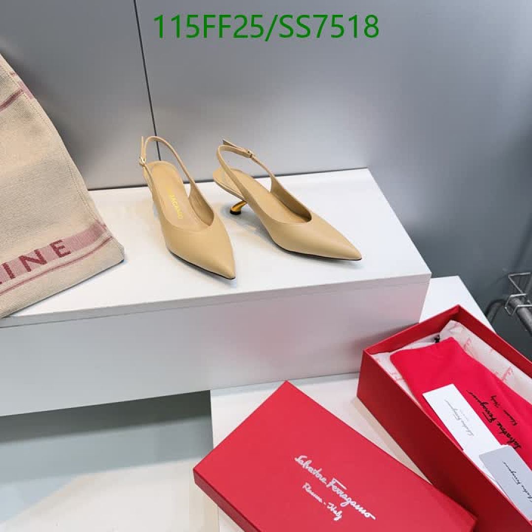 Ferragamo-Women Shoes Code: SS7518 $: 115USD