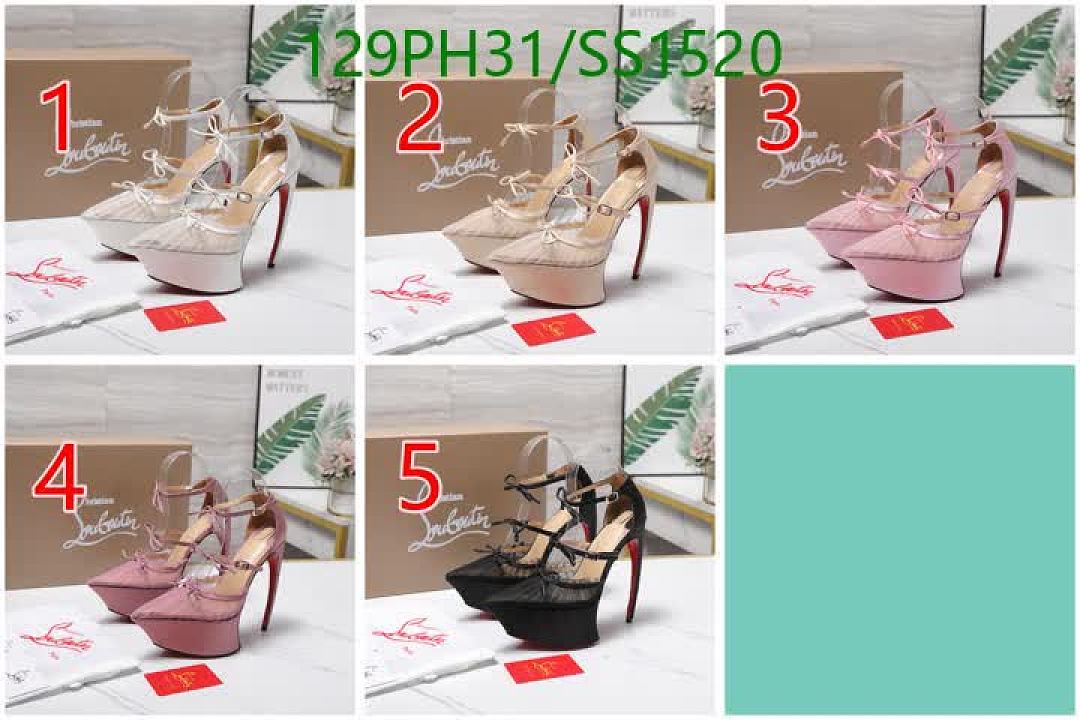 Christian Louboutin-Women Shoes Code: SS1520 $: 129USD