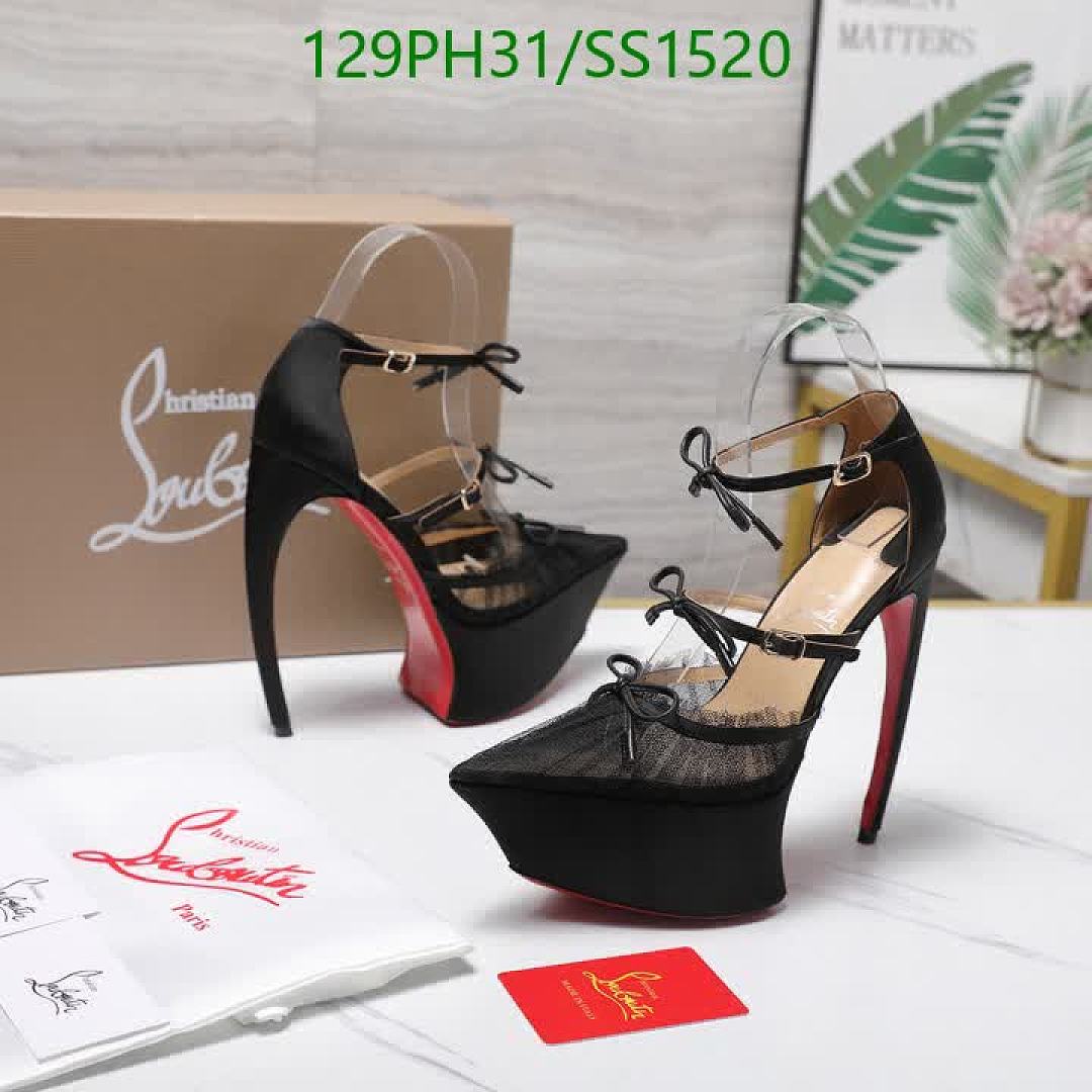 Christian Louboutin-Women Shoes Code: SS1520 $: 129USD