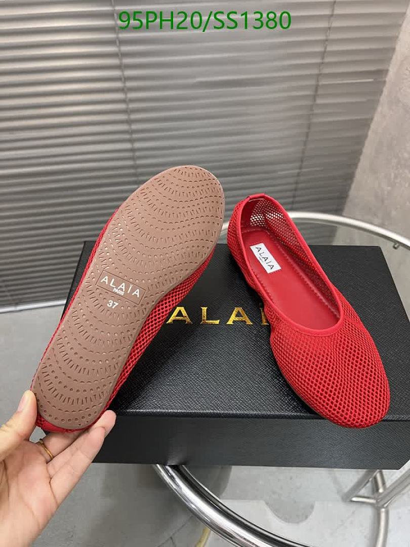 Alaia-Women Shoes Code: SS1380 $: 95USD