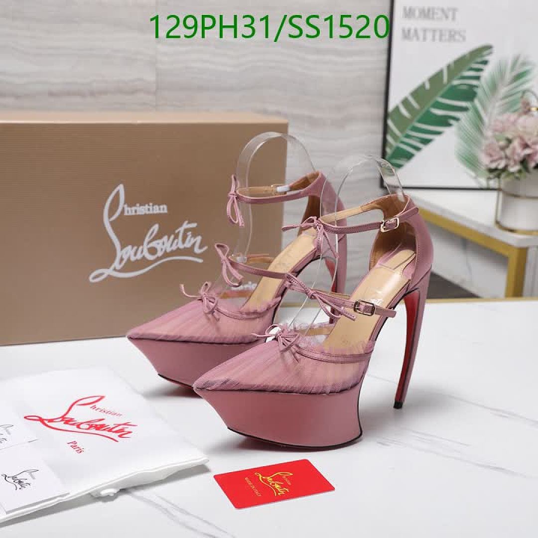 Christian Louboutin-Women Shoes Code: SS1520 $: 129USD