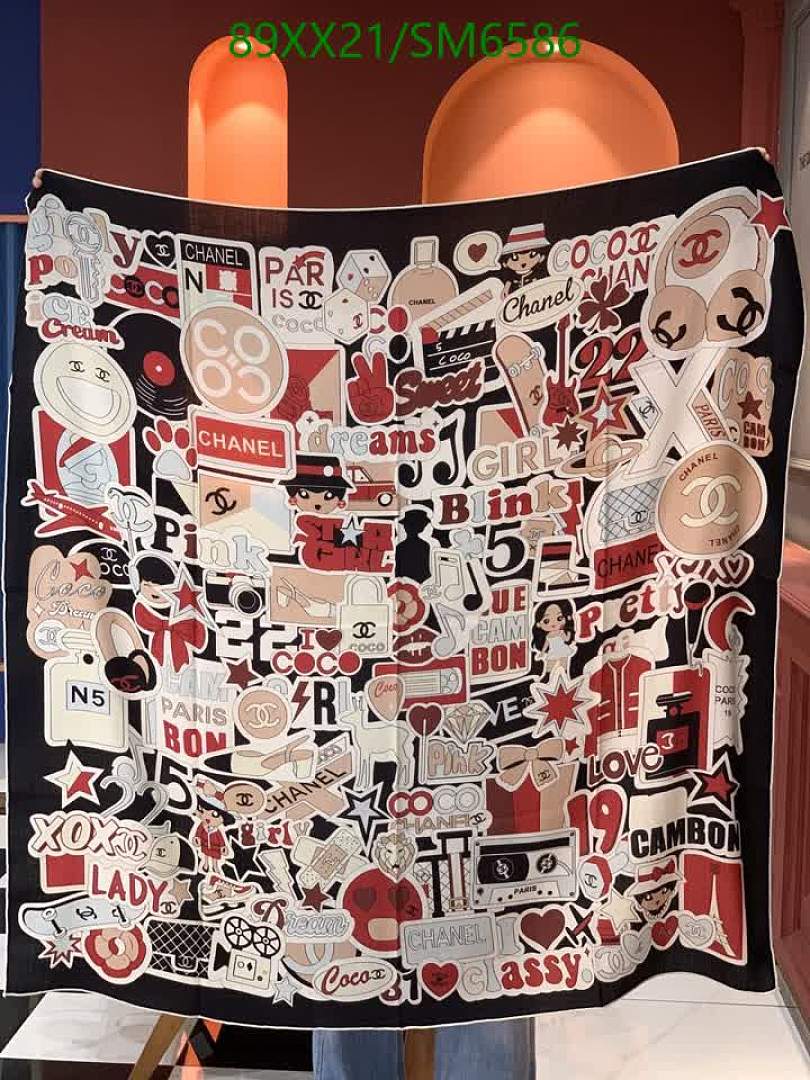 Chanel-Scarf Code: SM6586 $: 89USD