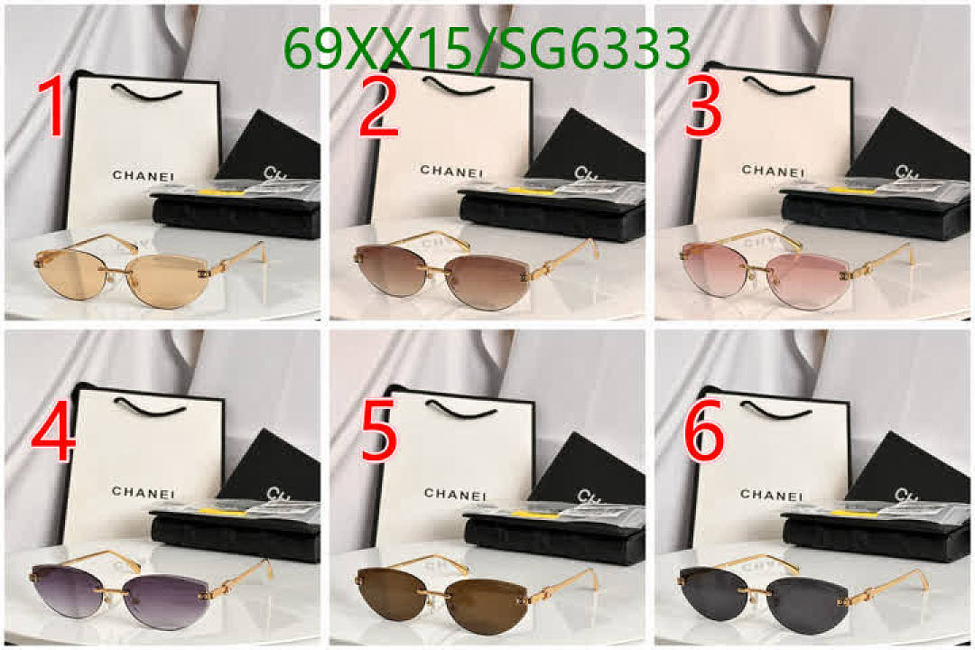 Chanel-Glasses Code: SG6333 $: 69USD