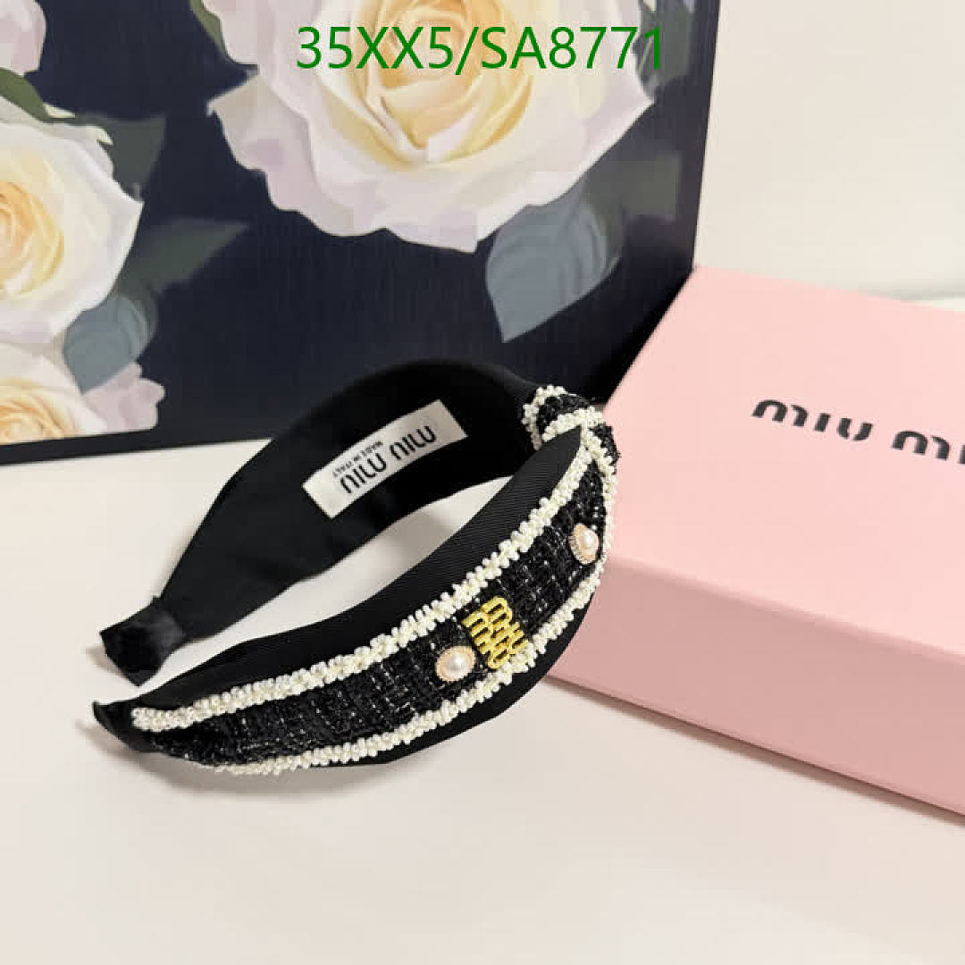 MIU MIU-Headband Code: SA8771 $: 35USD