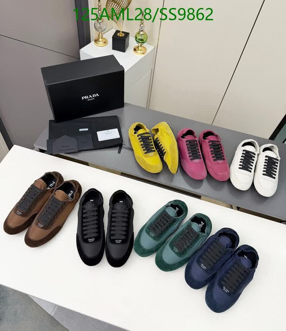 Prada-Men shoes Code: SS9862 $: 125USD